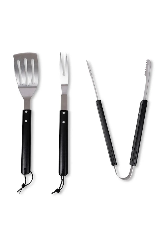 Sagaform set pentru grill din oţel inoxidabil 47 x 38 x 20 cm negru 5018181
