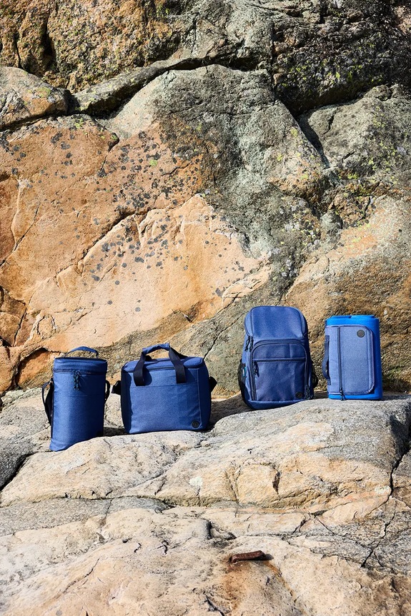 Sagaform torba termiczna z materiału tekstylnego 34 x 24 x 28 cm niebieski 5018378