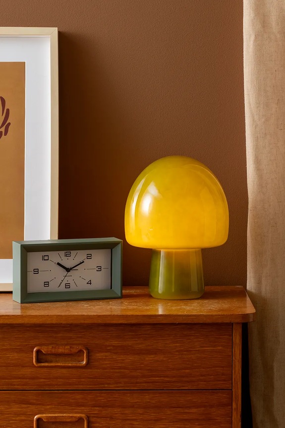Leitmotiv lampa stolná zo skla LM2286GR zelená AA00