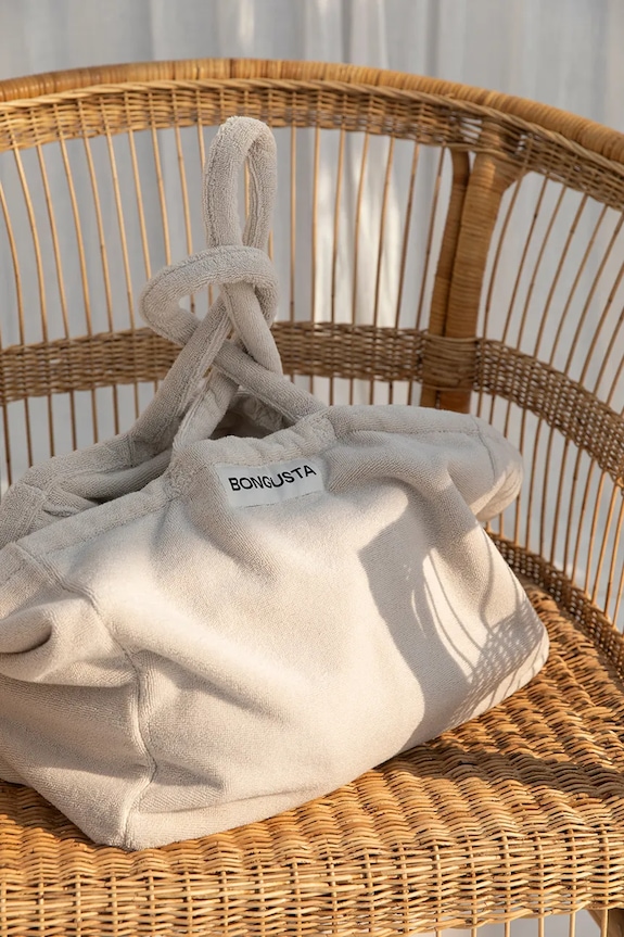 Bongusta geantă din bumbac 46 x 23 x 33 cm BON27.5715648005694 bej AA00