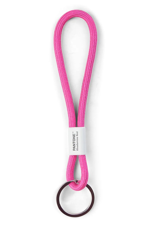 Pantone brelok z materiału tekstylnego 23 x 3,3 cm różowy 101300001