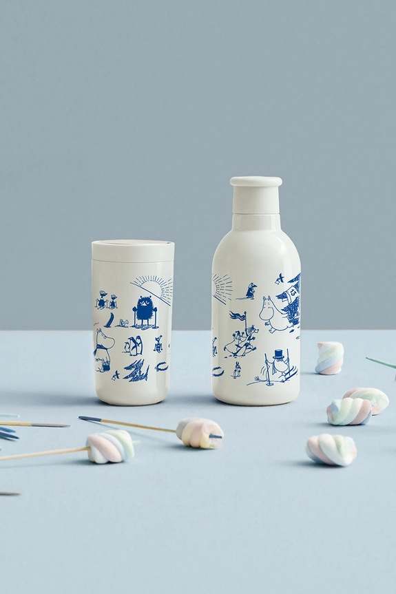 Lifestyle Stelton cană termică din oţel inoxidabil 0,2 l 1370.20 alb