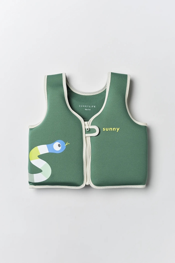 SunnyLife kamizelka do pływania 3-6 zielony S61FVVJG