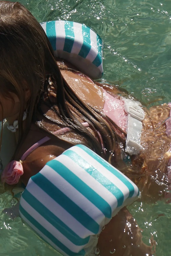 Plávacia vesta s rukávmi SunnyLife Floatie Jacket 3-6 S61FJPPG