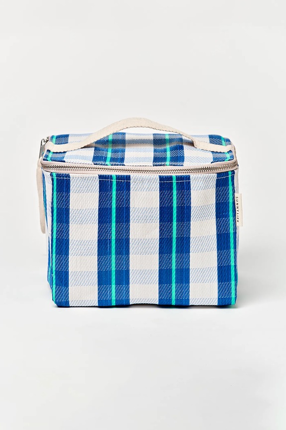 SunnyLife torba termiczna z materiału tekstylnego 23 x 19 x 15 cm niebieski S61WCLLA