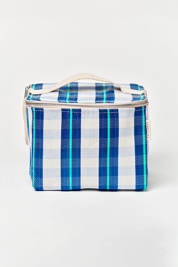 SunnyLife torba termiczna z materiału tekstylnego 23 x 19 x 15 cm niebieski S61WCLLA