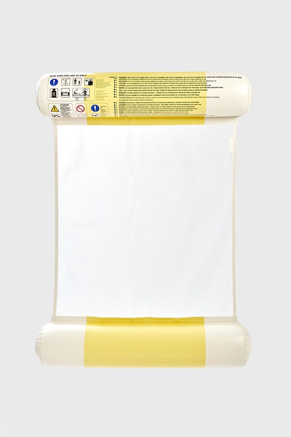 SunnyLife hamak do pływania 112 x 72 cm S61FHLAM żółty AA00