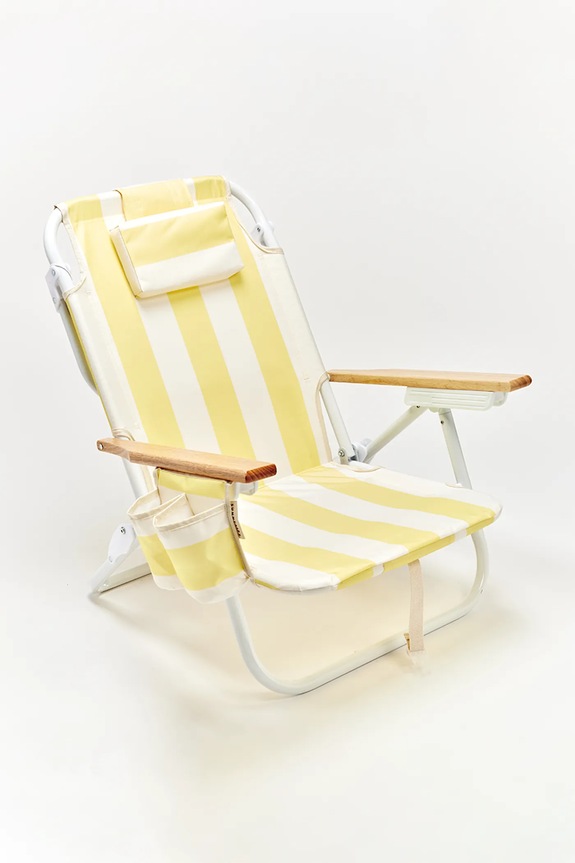SunnyLife krzesło plażowe 65 x 64 x 70 cm żółty S61DBCLS