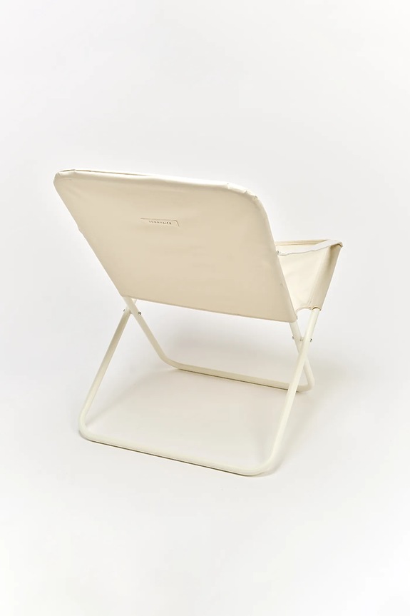 Lifestyle SunnyLife krzesło składane 63 x 55 x 80 cm S61SCCRM beżowy