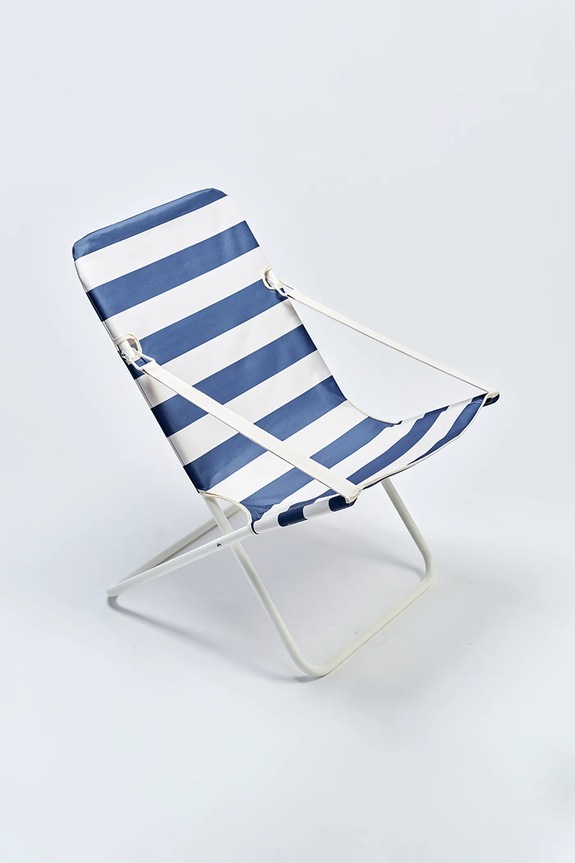 SunnyLife krzesło składane 63 x 55 x 80 cm niebieski S61SCMAR