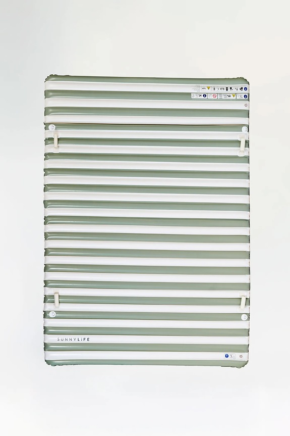 SunnyLife materac dmuchany 272 x 196 cm zielony S61PPSEA