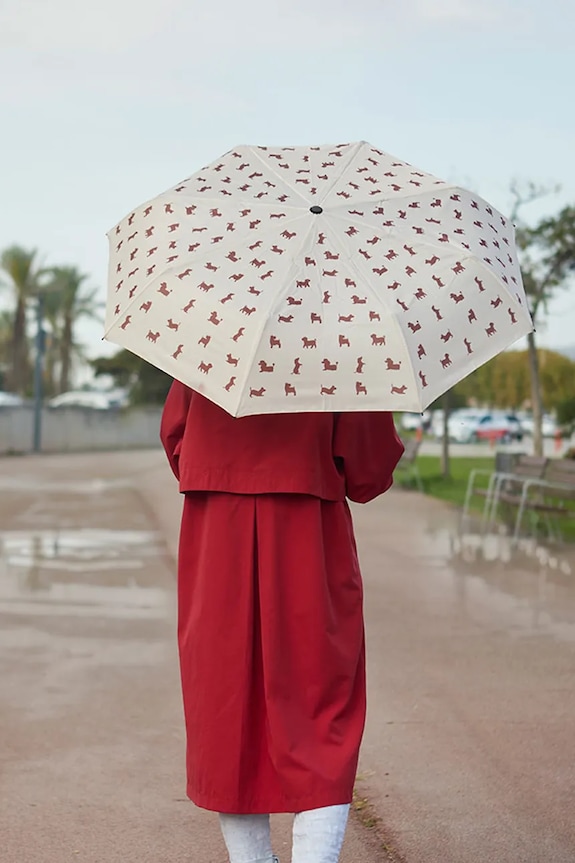 Balvi parasol składany z tworzywa sztucznego 31 x 11,5 x 6 cm 27825 beżowy