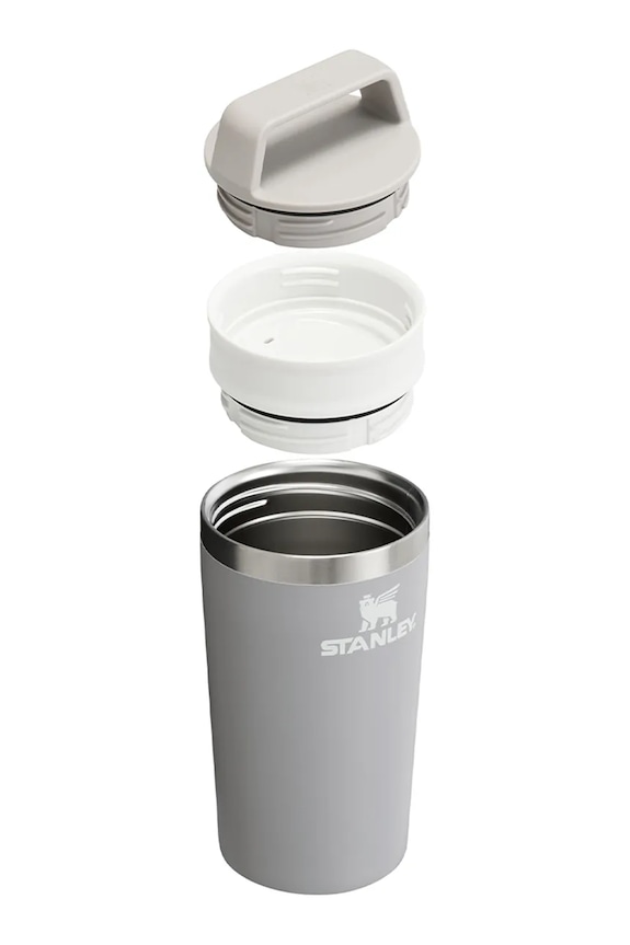 Lifestyle Stanley kubek termiczny ze stali nierdzewnej Café-To-Go 0,23 l 10.12079.012 szary