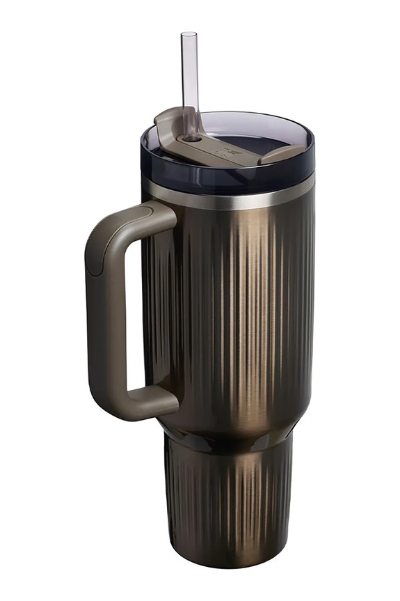 Stanley kubek termiczny ze stali nierdzewnej Quencher H2.0 Fluted 1,18 l 10.13002.016 brązowy AA00
