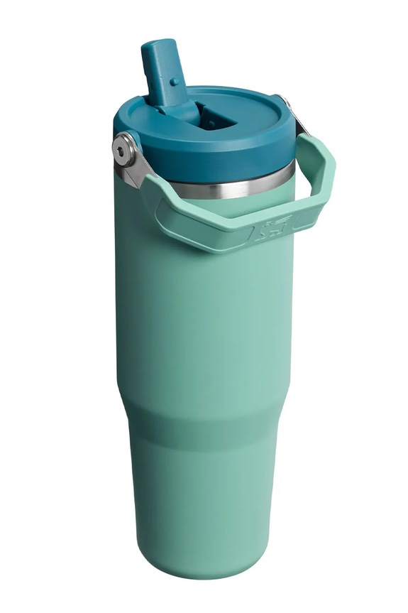 Stanley kubek termiczny ze stali nierdzewnej IceFlow Flip Straw 2.0 0,89 l 10.13424.0213 zielony AA00