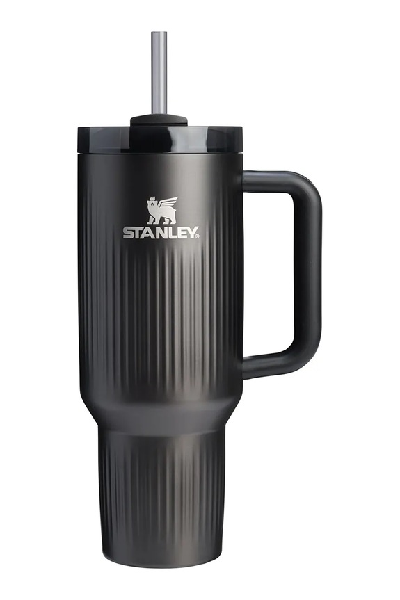 Stanley cană termică din oţel inoxidabil Quencher® H2.O FlowState™ Fluted 0,89 l negru 10.13003.0113