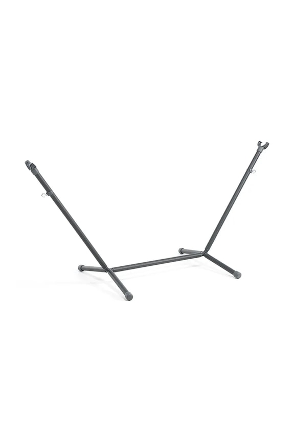 ENO stojak na hamak ze stali nierdzewnej 250 (220) x 92 x 110 cm czarny ENOPKWY039