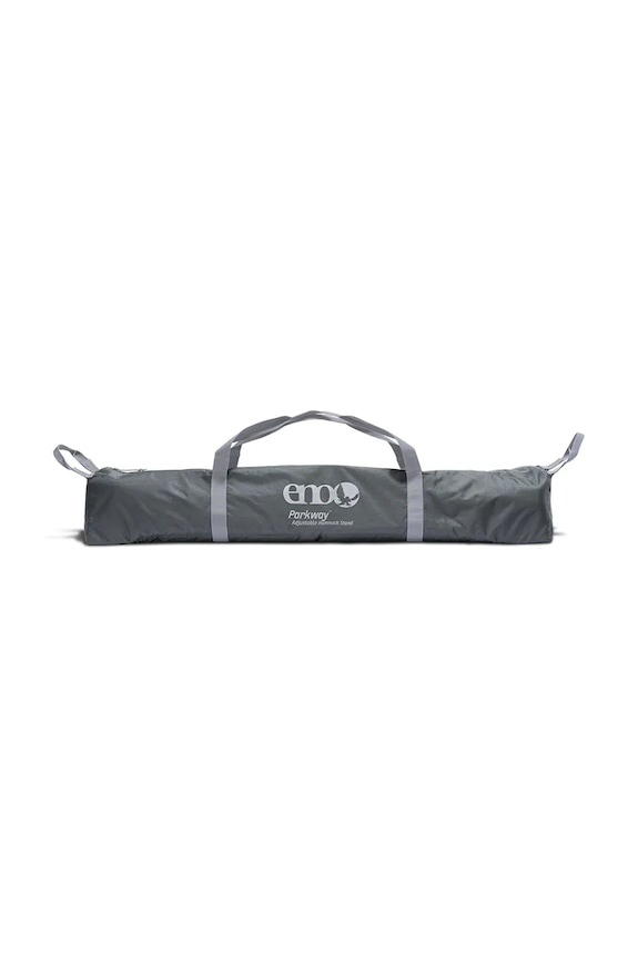 ENO stojak na hamak ze stali nierdzewnej 250 (220) x 92 x 110 cm czarny ENOPKWY039