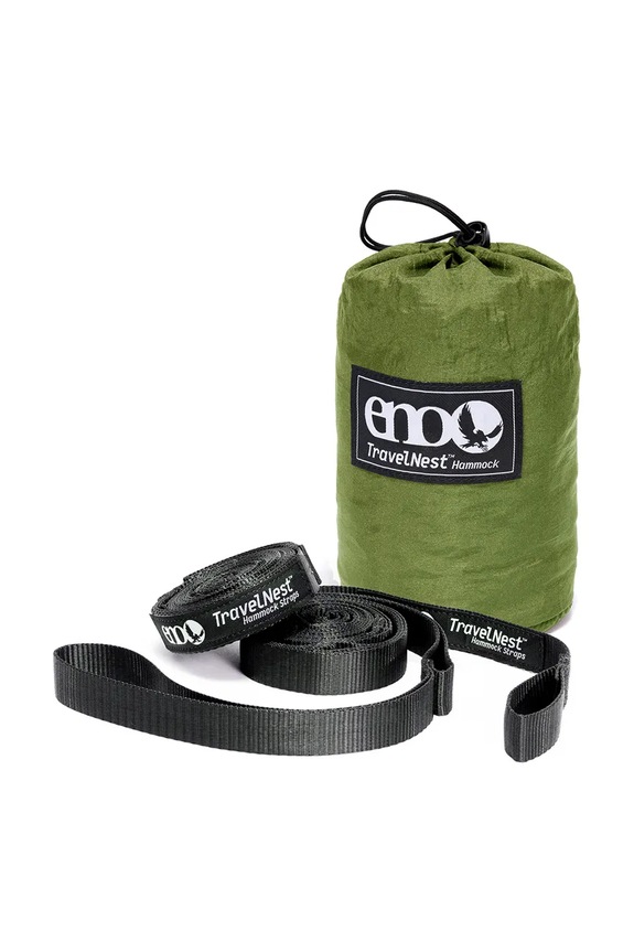 ENO hamac turistic din plastic 270 x 150 cm TRN062 verde