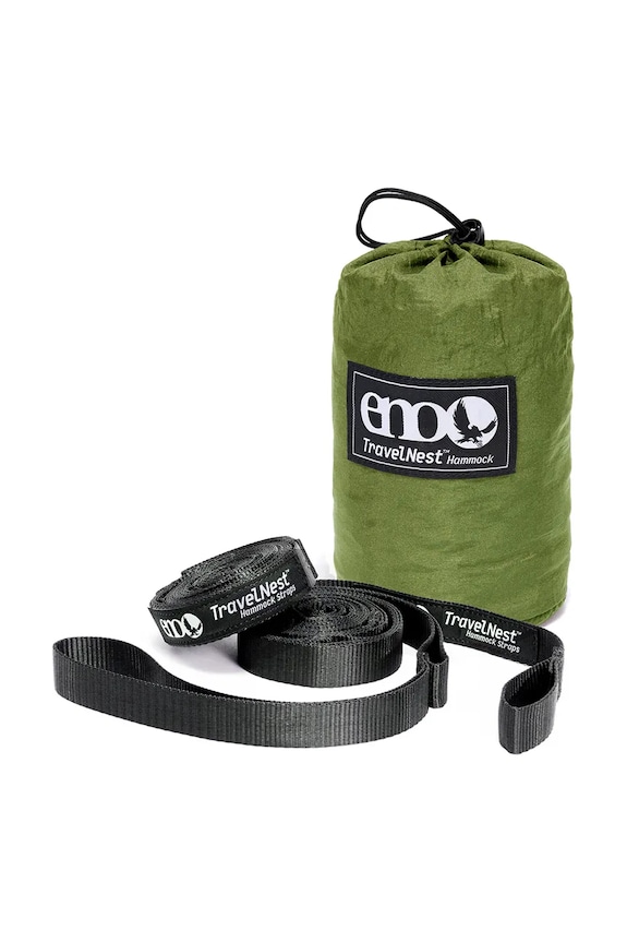 ENO hamac turistic din plastic 270 x 150 cm TRN062 verde