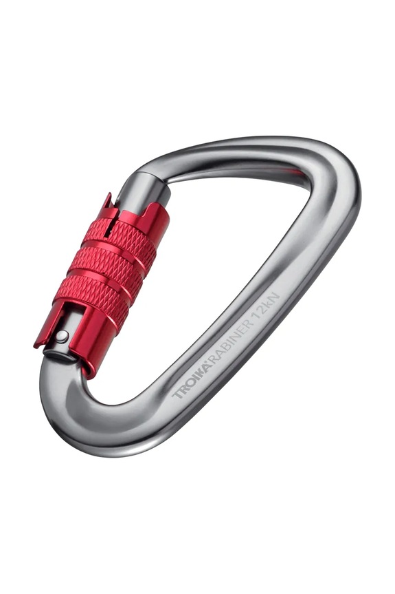 Troika breloc din aluminiu 8 x 5 x 1,5 cm rosu TRKAR12.RD