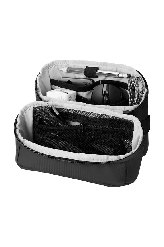 Lifestyle Troika organizator de birou portabil din plastic 20 x 7 x 19 cm TRBBL72.BK negru