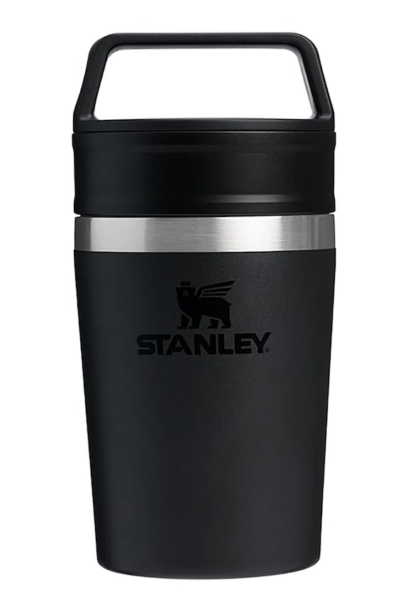 Stanley termoszbögre rozsdamentes acélból Café.To.Go 0.23L fekete 10.12079.014