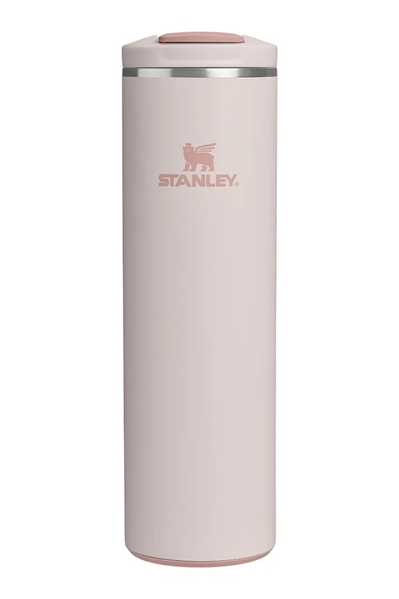 Stanley rozsdamentes acél termoszbögre Aerolight Transit Flip Top 0.59L rózsaszín 10.13061.014