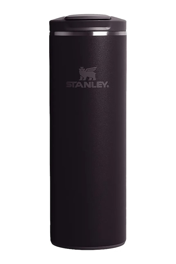 Stanley termoszbögre rozsdamentes acél Aerolight Transit Flip Top 0.59L fekete 10.13061.011