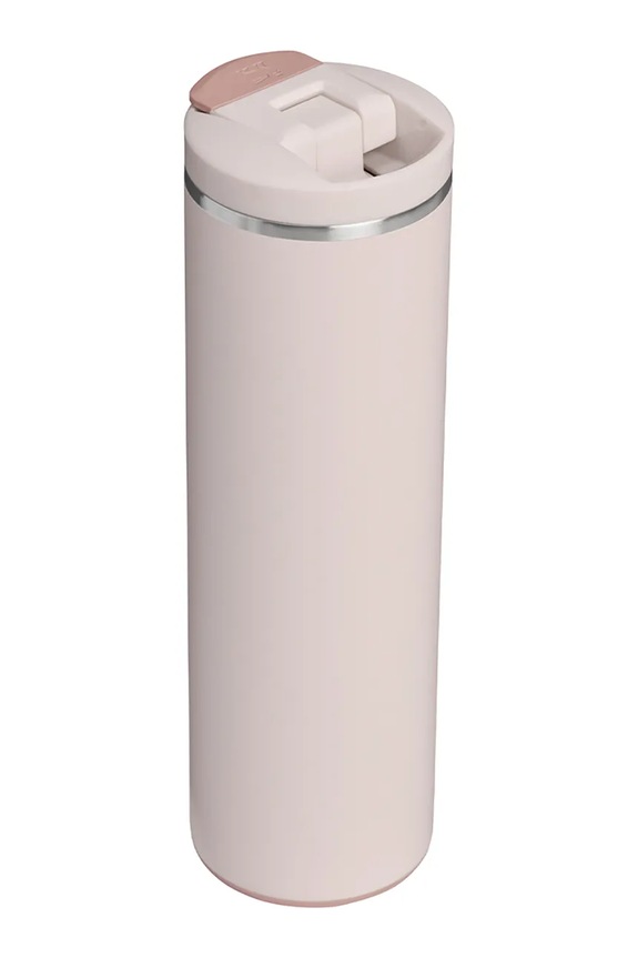 Stanley cană termică din oţel inoxidabil Aerolight Transit Flip Top 0.47L 10.13062.014 roz AA00