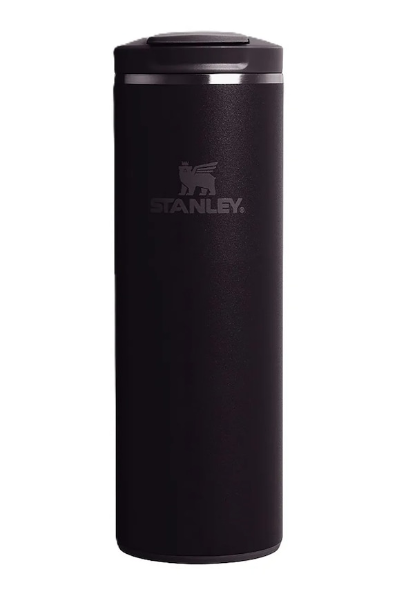 Stanley termoszbögre rozsdamentes acél Aerolight Transit Flip Top 0.47L fekete 10.13062.011
