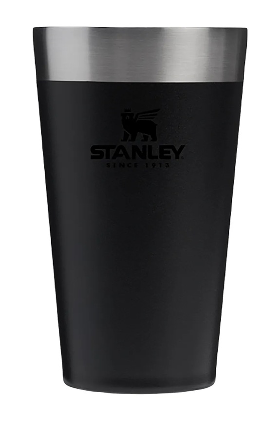 Stanley cană termică din oţel inoxidabil Stacking Tumbler 0.47L negru 10.11882.0093