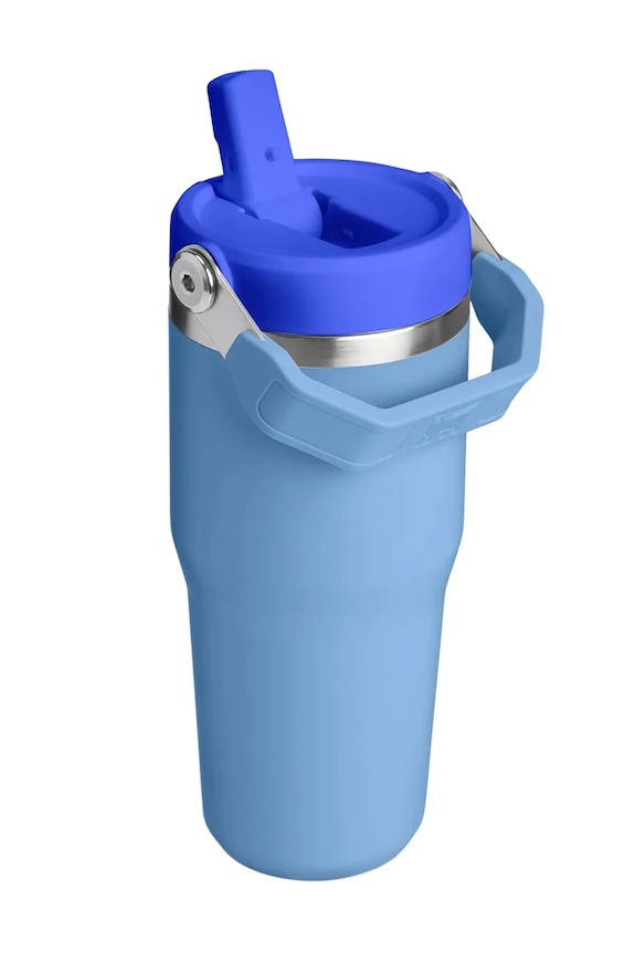 Stanley ισοθερμική κούπα από ανοξείδωτο χάλυβα Kubek IceFlow™ Flip Straw 0.41L 10.12045.0123 μπλε AA00