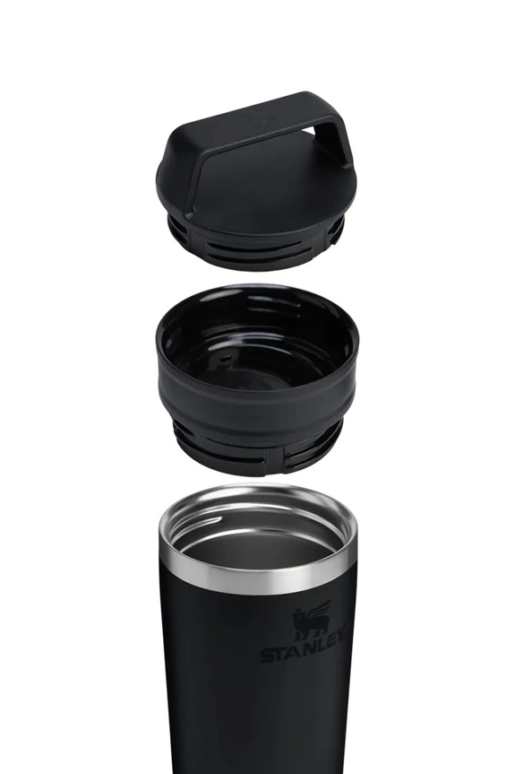 Stanley cană termică din oţel inoxidabil Cafe.To.Go 0.47L negru 10.21324.0001