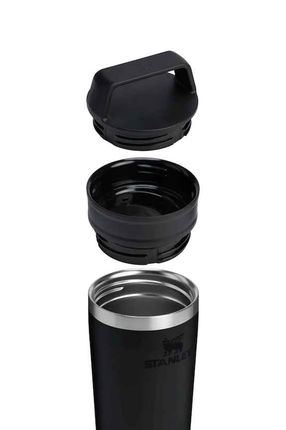 Stanley cană termică din oţel inoxidabil Cafe.To.Go 0.47L negru 10.21324.0001