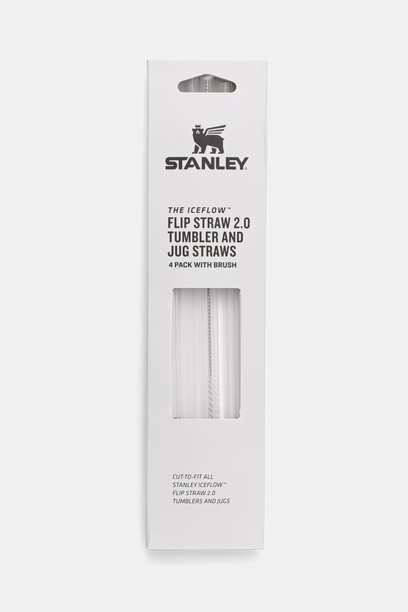 Stanley Iceflow Flip Straw Tumbler 2.0 z plastu biela 10.13771.002
