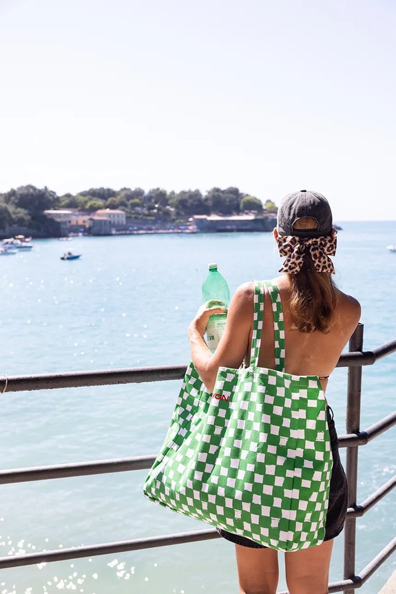 Byon τσάντα βαμβακερή 52 x 16 x 42 cm πολύχρωμο 5219801312