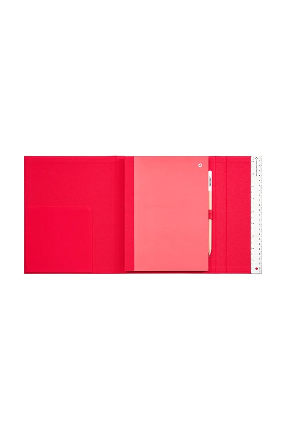 Pantone notatnik z ołówkiem 101500199 czerwony AA00