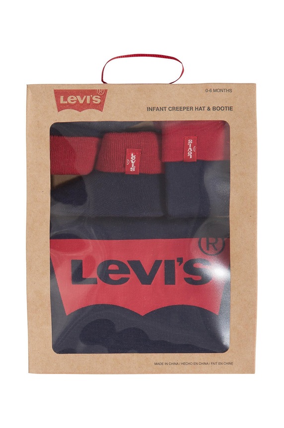 Kojenecká sada Levi's ML0019.NOS.B námořnická modř AA00