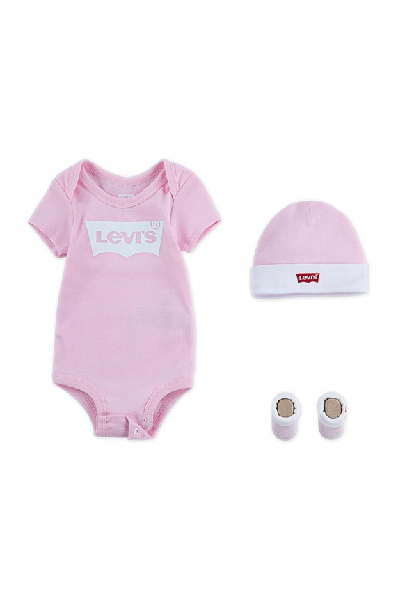 Levi's baba szett Bébi termékek rózsaszín ML0019.NOS.K