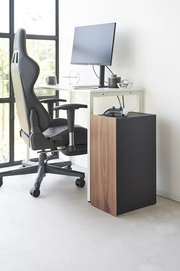 Living și dormitor Yamazaki organizator pentru o consolă de jocuri Tower 2110 negru