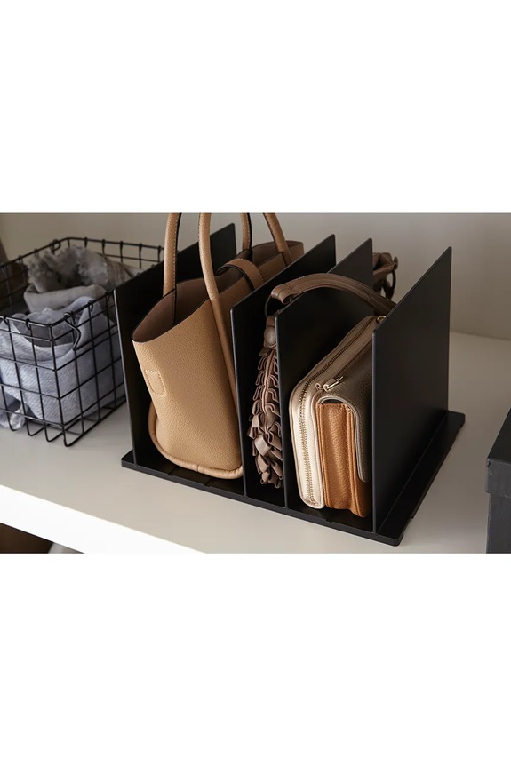 Dnevni boravak i spavaća soba Organizator ormara Yamazaki Smart 2-pack 4957 crna