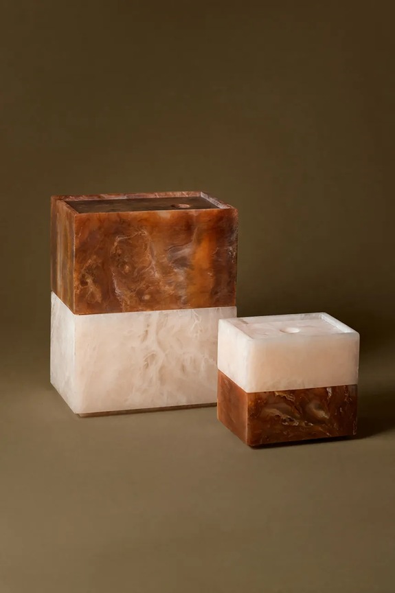 ferm LIVING pudełko do przechowywania Mist Box 1104269931 beżowy