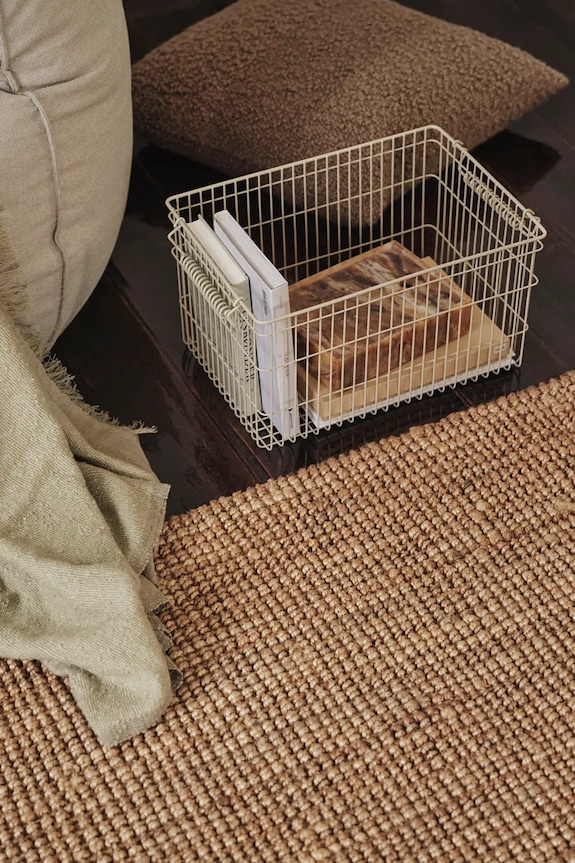 Καλάθι αποθήκευσης ferm LIVING Cala 2-pack 1104269878 μπεζ