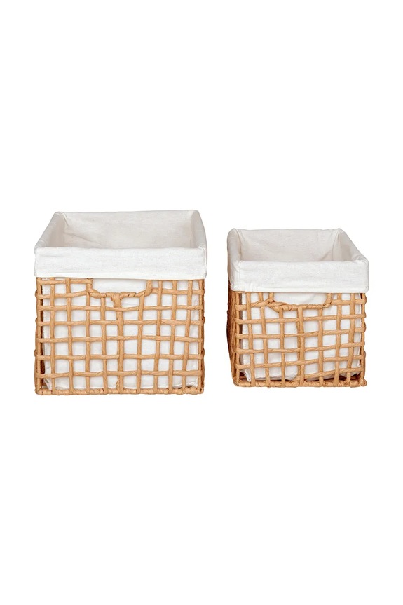 Komplet košar za shranjevanje House Nordic Bustelo Baskets 2-pack 4401542 bež AA00
