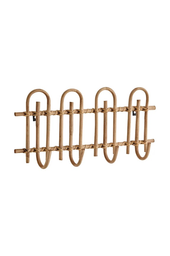 Madam Stoltz wieszak ścienny beżowy 24103