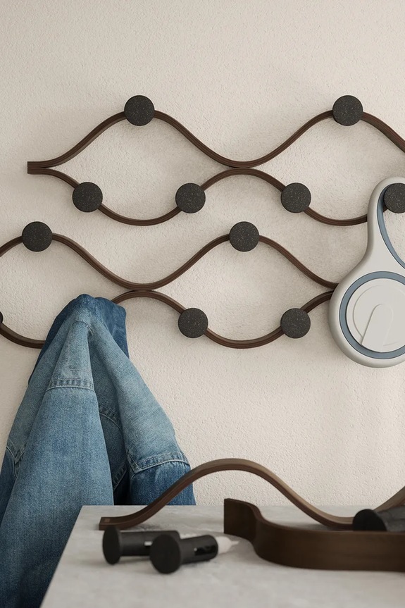 Zidna vješalica Umbra smeđa 1021053.048