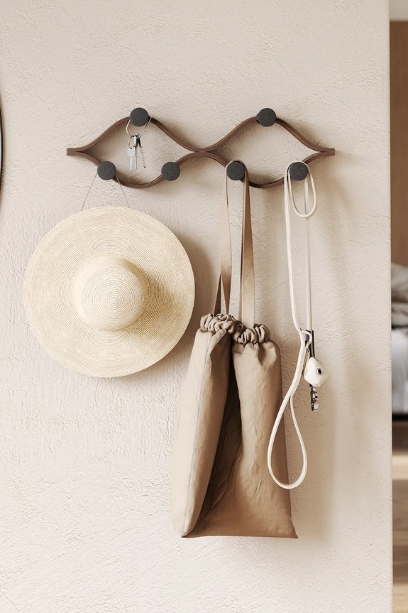 Zidna vješalica Umbra 1021053.048 smeđa