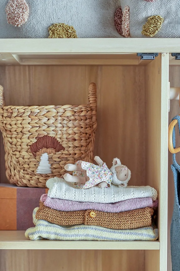 Καλάθι αποθήκευσης Bloomingville Agnes 2-pack μπεζ 82058539