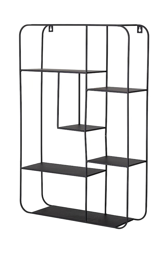 Bloomingville fali polc Ebert 82052204 fekete AA00